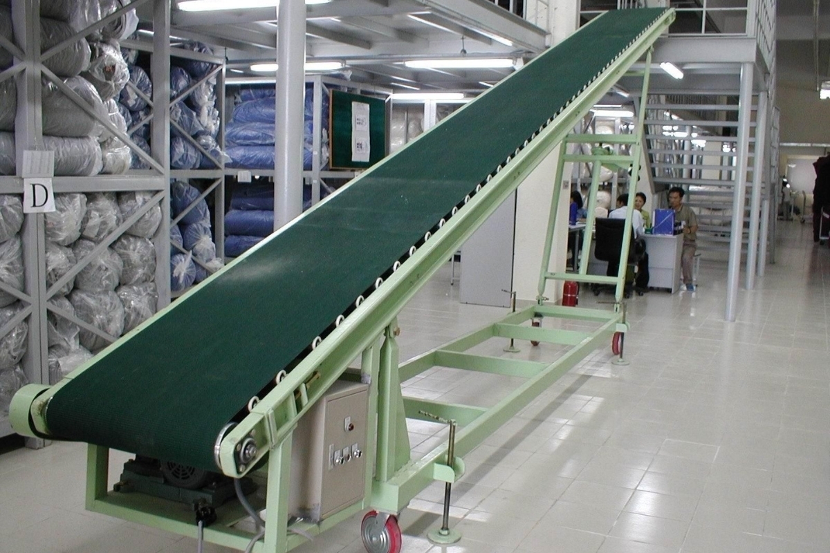 băng tải PVC xanh giá