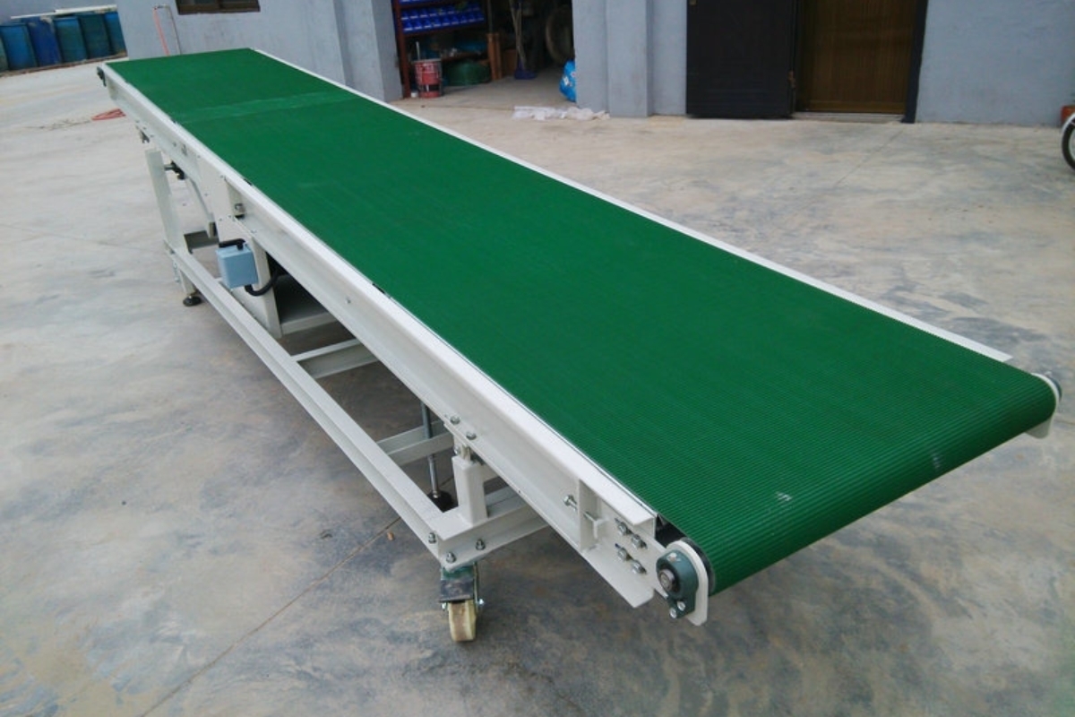 băng tải PVC trắng